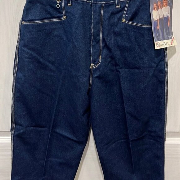 Vintage 80s Gitano high rise dark wash jeans size 12 nwt deadstock - Picture 3 of 11